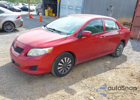 2010 Toyota Corolla Le from USA, damaged, VIN 2T1BU4EE1AC240027